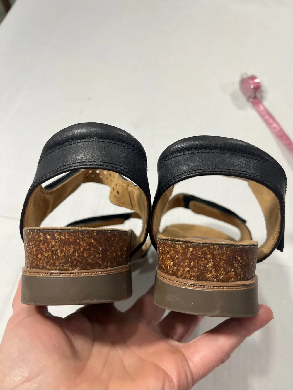 COBB HILL LEATHER VELCRO SANDAL